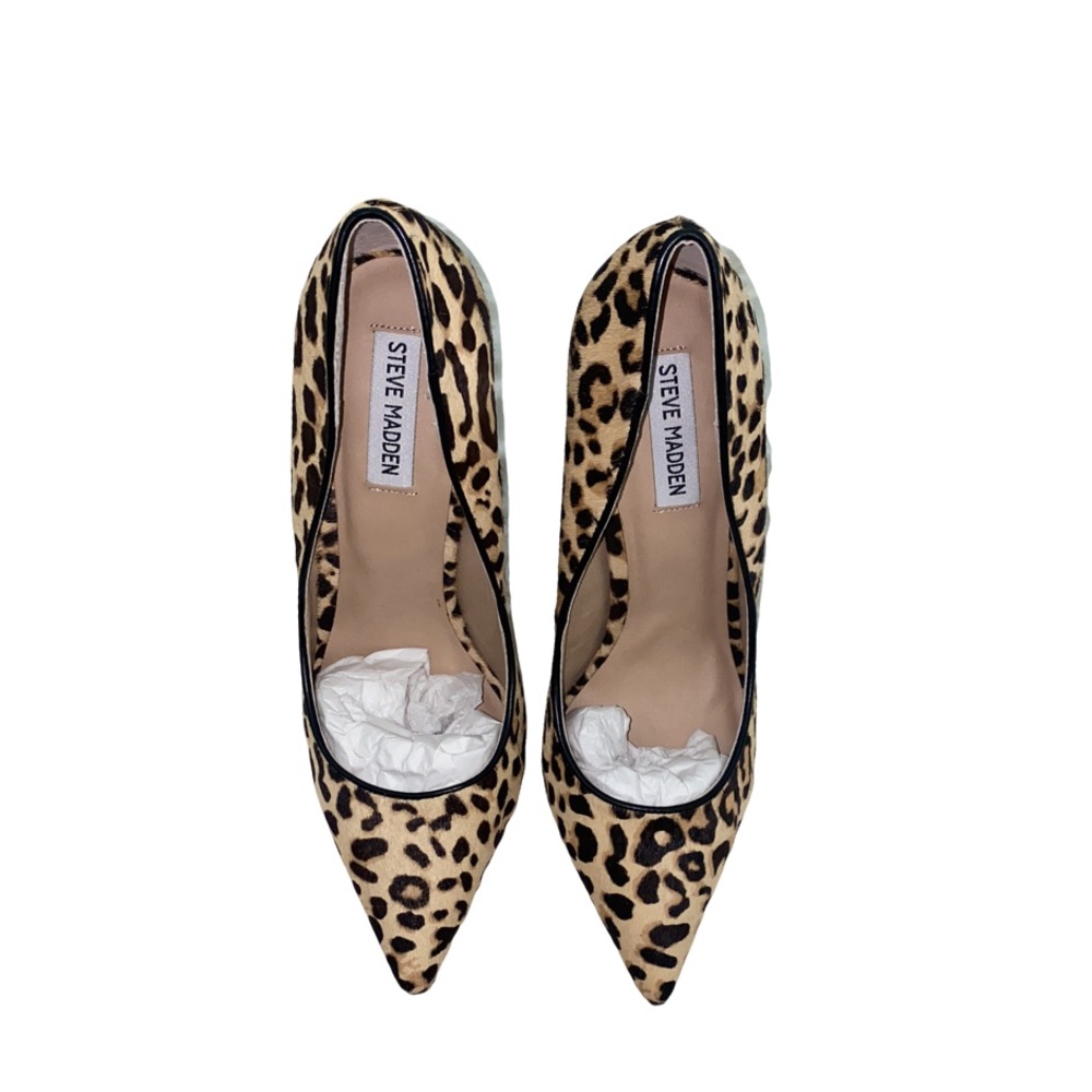 New Steve Madden Daise Leopard Women’s heels size 10
